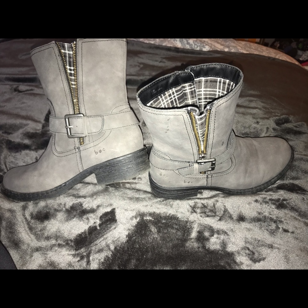flannel lined ankle boots. Super cute